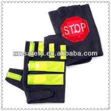 Guantes de seguridad de medio dedo con luz LEDJRL04